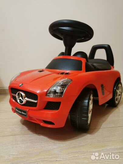 Машинка каталка толокар mercedes