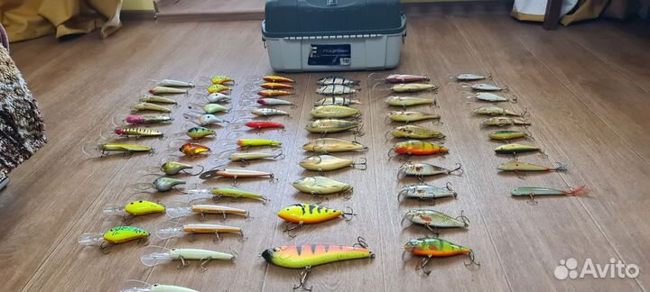 Воблера с ящиком (комплект )