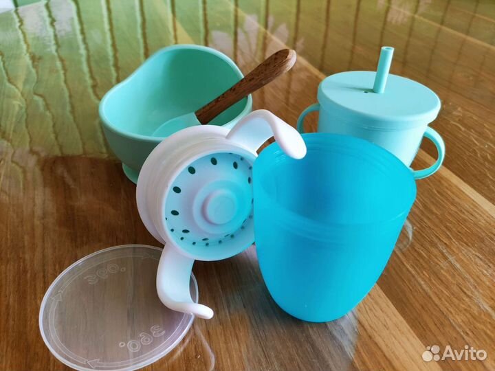 Детская посуда для прикорма, поильник