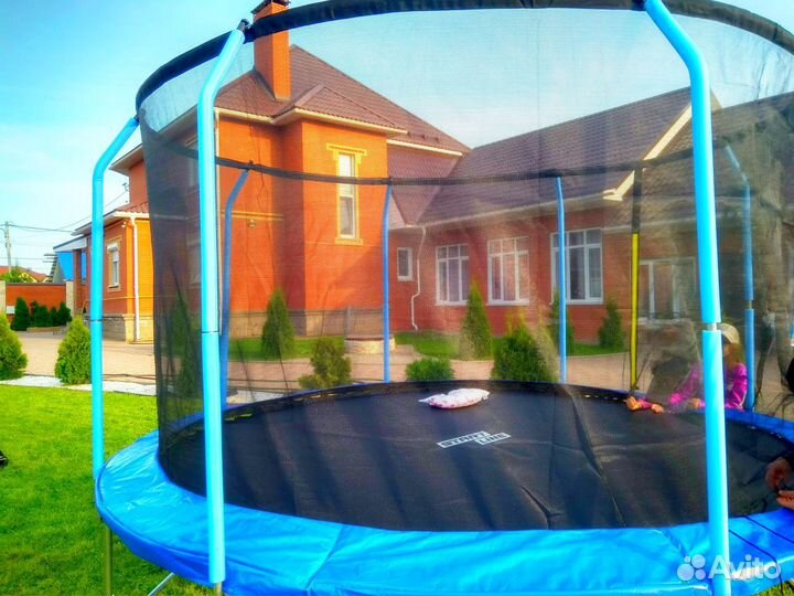 Батут с внутренней сеткой 12 футов d-366 см
