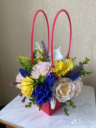 Букет из мыла