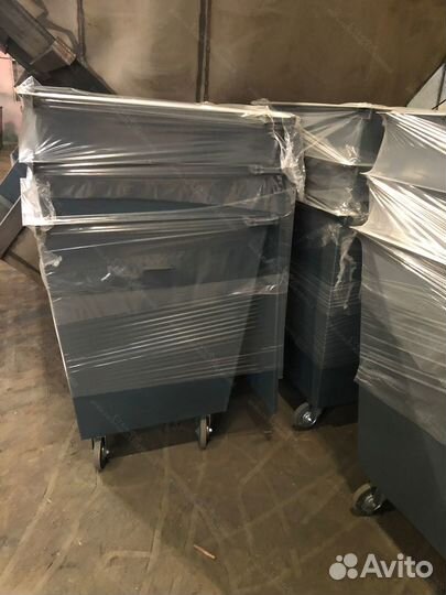 Контейнер мусорный уличный 0,75 м3 А-А1611