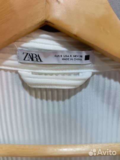 Рубашка Zara oversise S