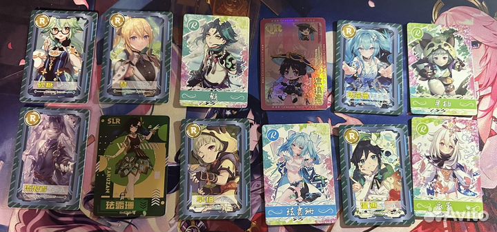 Карточки геншин импакт