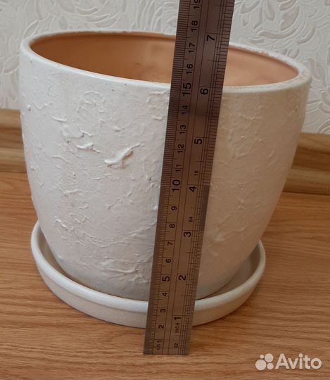 Горшок для цветов керамика 4,5 л