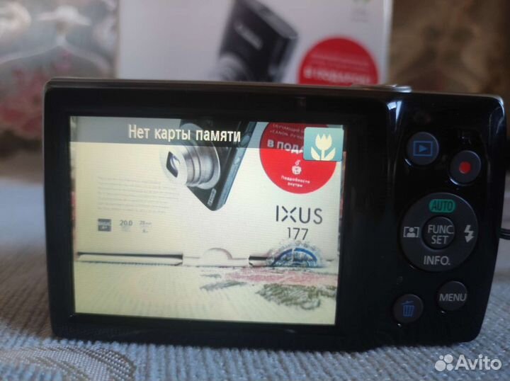 Фотоаппарат canon ixus 177