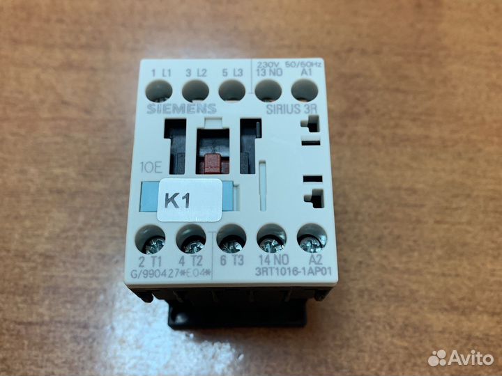 Контактор 3RT1016-1AP01 Siemens