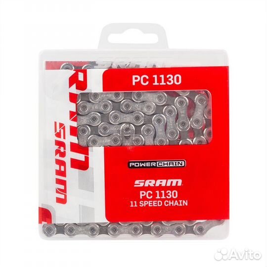 Цепь sram PC-1130, 11 ск., SolidPin (сплошные пины