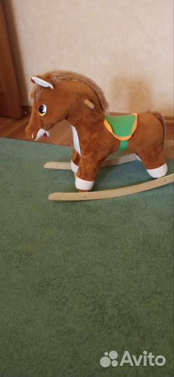 Детская лошадка качалка