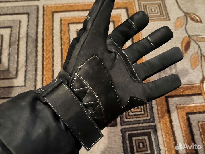 Зимние мотоперчатки Akito