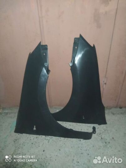 Крыло переднее Ваз 2190 Гранта Новое Пластик