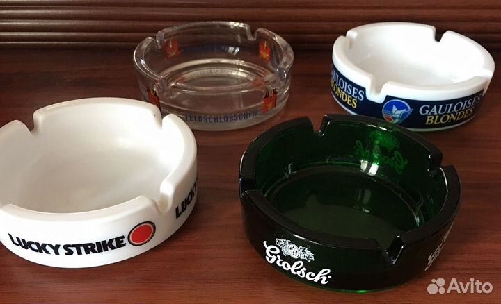 Пепельница фарфор стекло