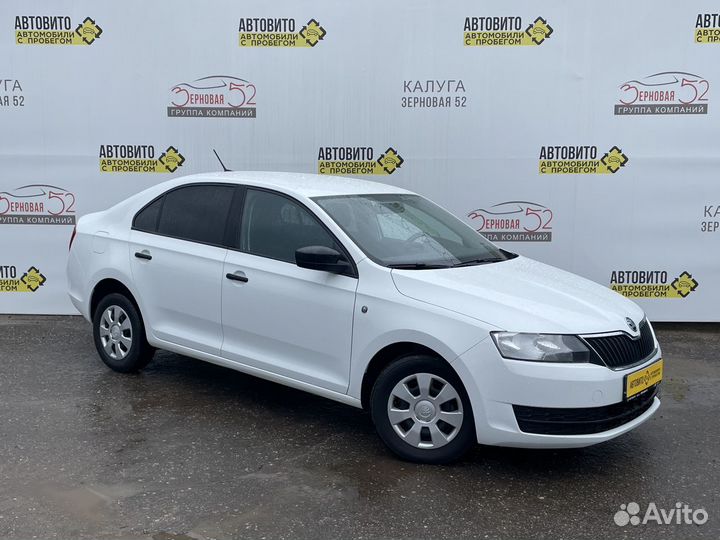 Skoda Rapid 1.6 МТ, 2017, 90 115 км