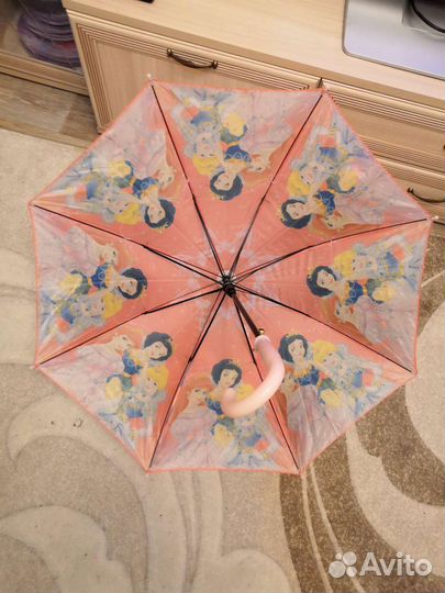 Зонт трость детский Принцессы