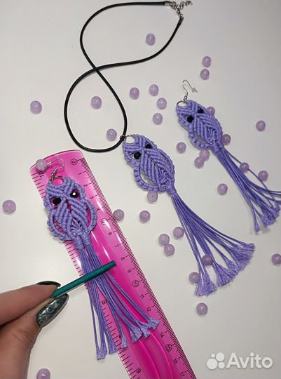 Серьги ручная работа