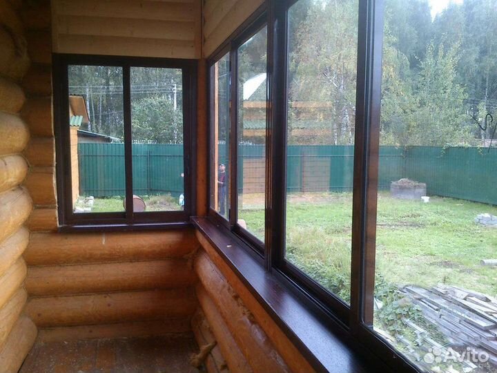 Пластиковые окна с отделкой под ключ