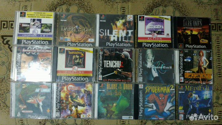 Диски Playstation 1