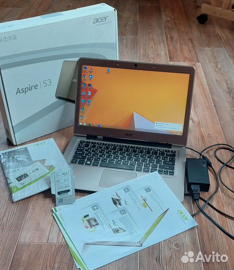 Ноутбук Acer aspire S3 Ультрабук