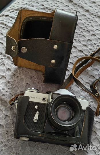 Фотоаппарат зенит е с объективом