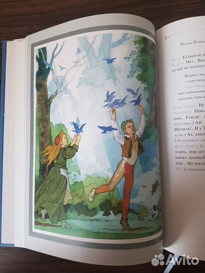 Синяя птица М. Метерлинк, худ. Дехтерев Борис