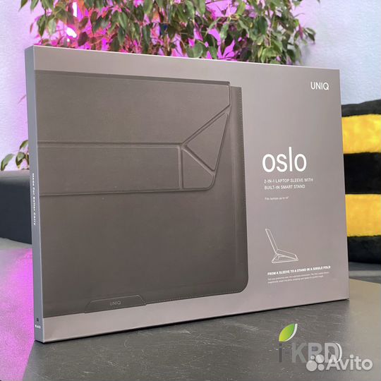 Чехол-подставка Uniq Oslo Macbook Pro 14 (Новый)