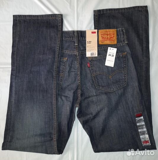 Levis 527 34x32 MadeinMexico Оригинал 50-52 Новые