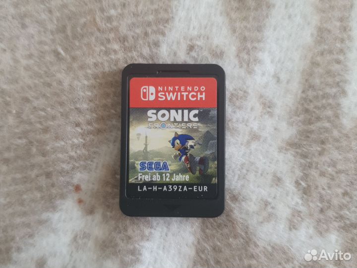 Sonic frontiers nintendo switch без коробки