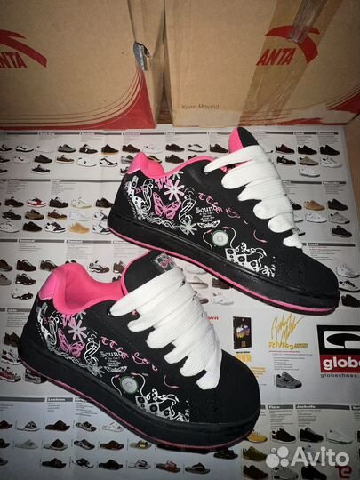 Patrol Osiris Dvs Globe Black/Pink Vans Дутыши