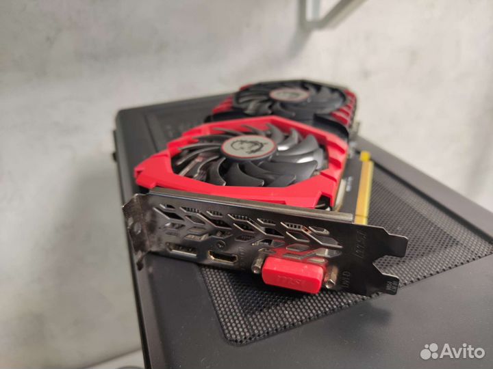 Видеокарта MSI GeForce GTX 1050 Ti gaming X 4G