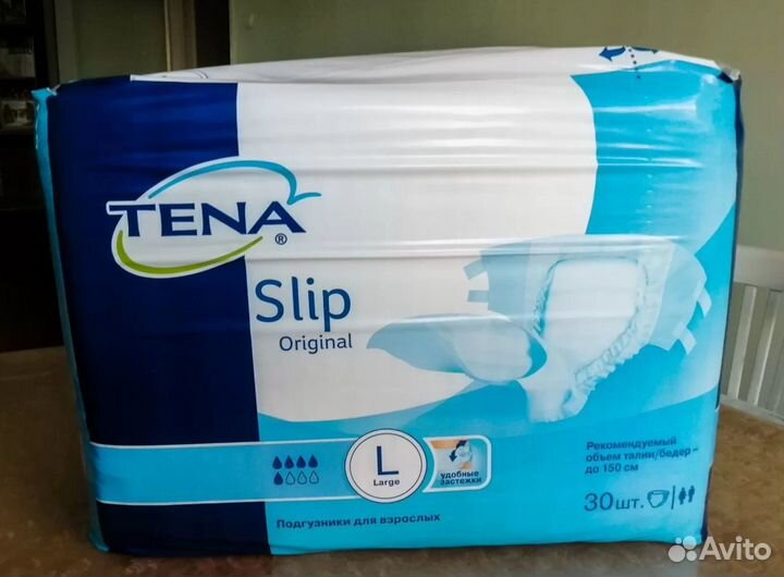 Подгузники памперсы, Tena M, Seni L, Deilee XL