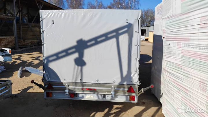 Прицеп с тентом аэро 180 см. Автобоксы