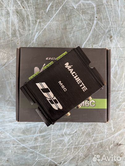 Преобразователь machete m6c для подключения усилит