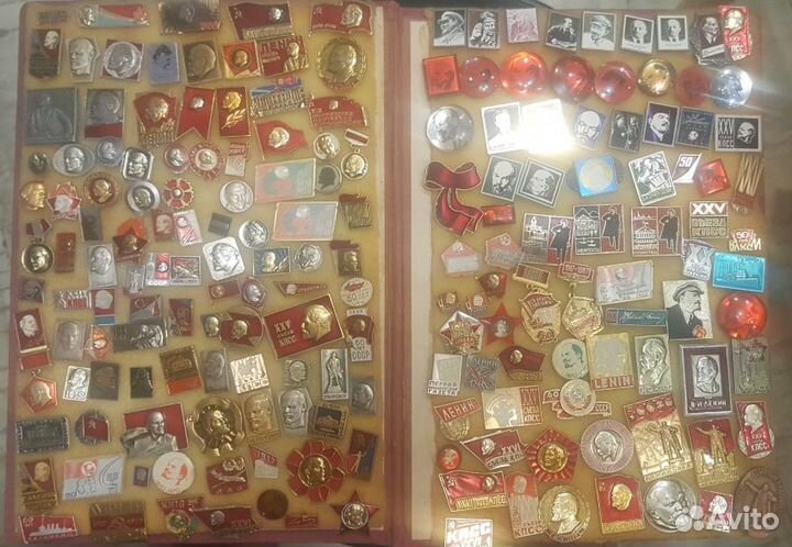 Продам коллекцию значков с Лениным триста штук