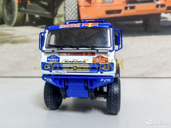 Камаз-43509 №511 Дакар-2020 - Автолегенды СССР