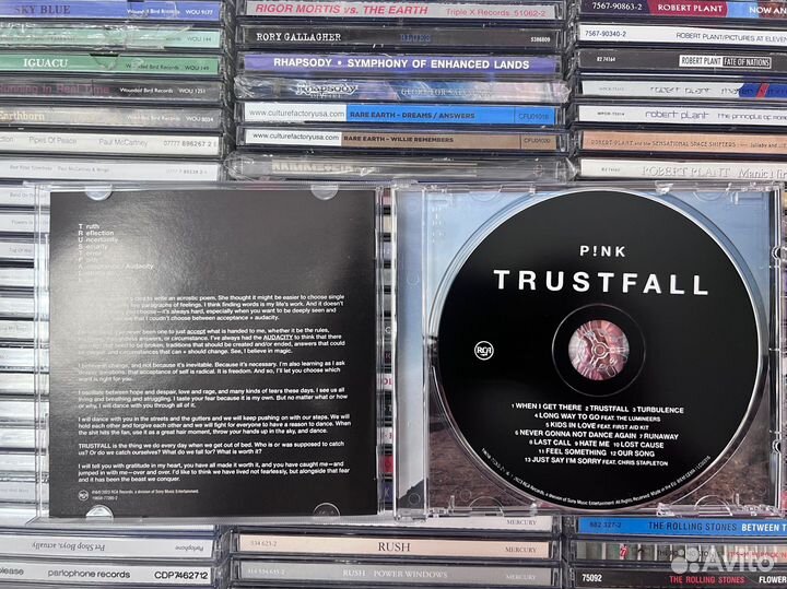 Музыкальные cd диски Pink 2023 trustfall