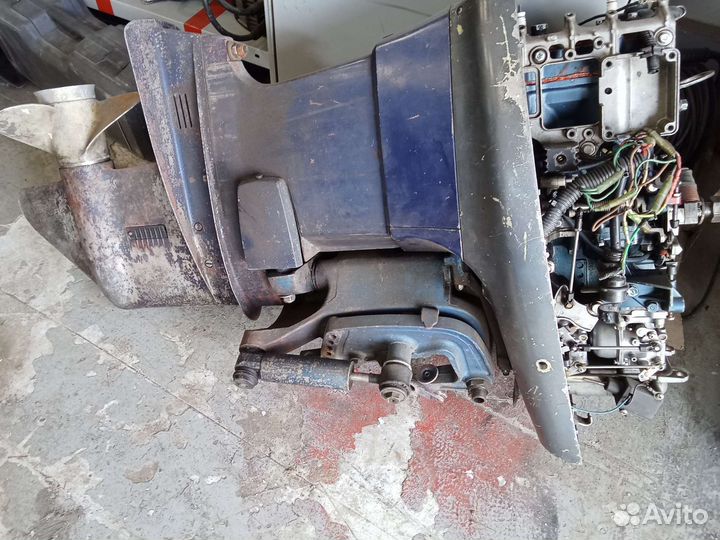 Лодочный мотор Yamaha 55 2T в разбор