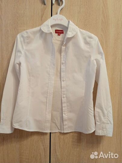 Блузка для девочки в школу