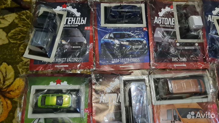 Модели современных российских авто