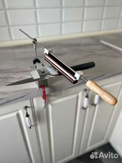 Стационарная профессиональная ножеточка Apex Lansk