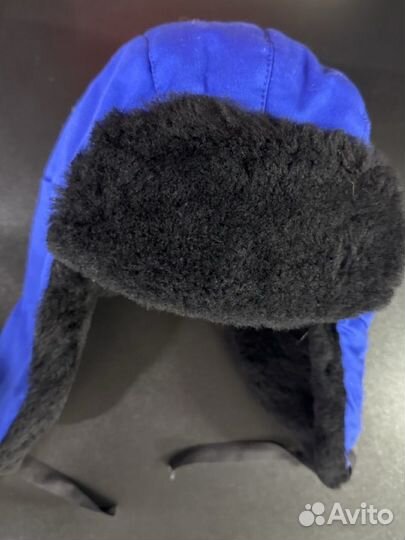 Мужская зимняя шапка из овчины 59-60 новая