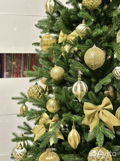 Ель искуственная литая 180 бу
