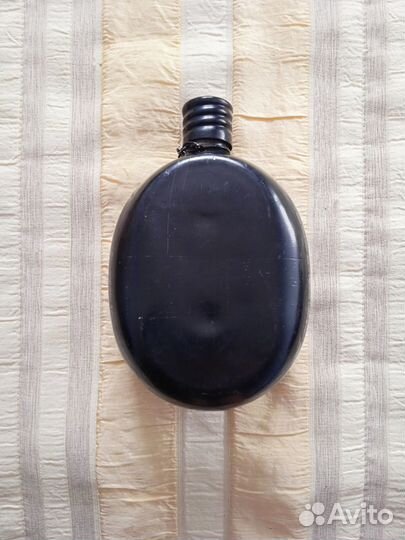 Фляжка черная алюм. без чехла