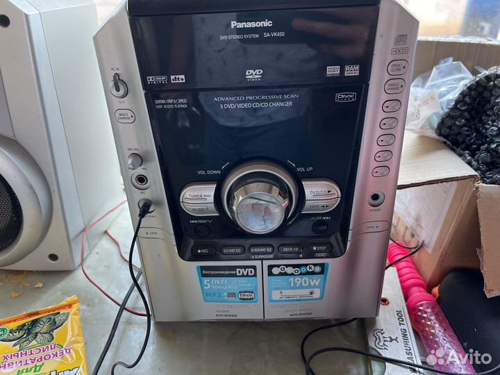 Музыкальный центр panasonic