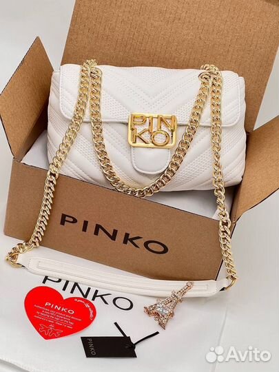 Сумка Pinko натуральная кожа