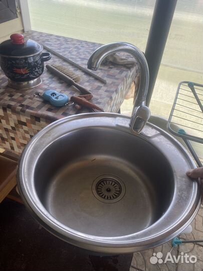 Мойка со смесителем