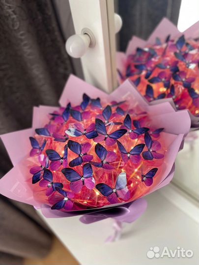 Букет из бабочек