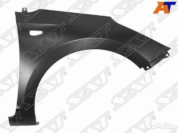 Крыло переднее hyundai accent/solaris 17