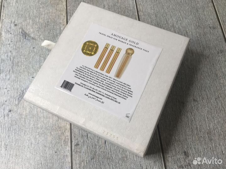 Amouage gold ж travel 40 ml 2013 год