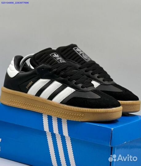 Кроссовки Adidas Samba Black (Арт.17725)