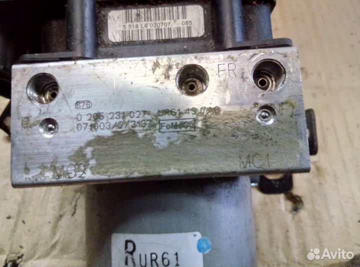 Блок ABS Форд Ренджер 06-12